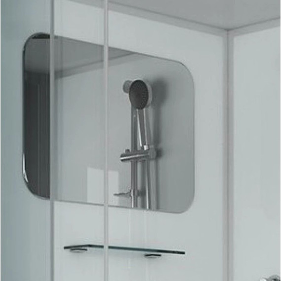 Душевая кабина Niagara Premium NG-6002-01 100x100 см, хром/прозрачное (безсиликоновая сборка) - фото 3