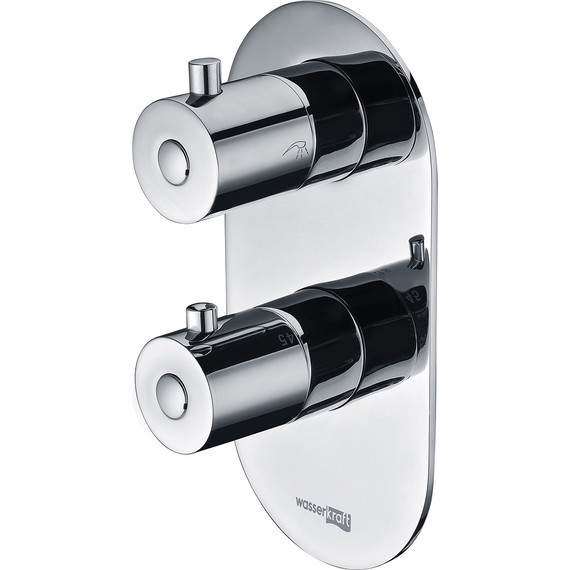 Смеситель для ванны с термостатом WasserKraft Berkel 4833 Thermo - фото 