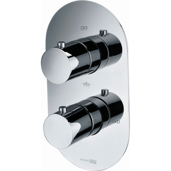 Смеситель для ванны с термостатом WasserKraft Berkel 4844 Thermo - фото 