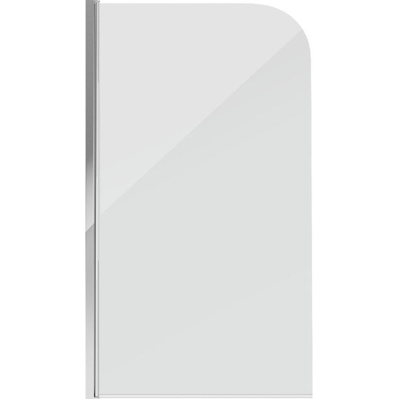 Шторка для ванны Grossman 800х1400 мм GR-100, хром/прозрачное - фото 