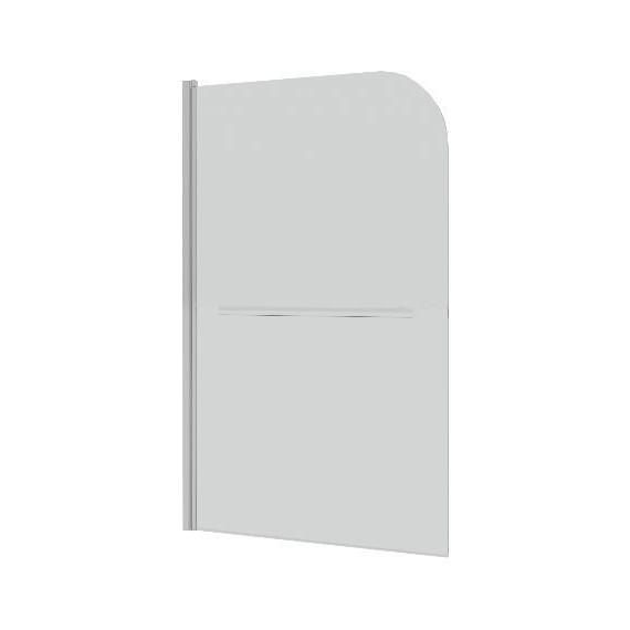 Шторка для ванны Grossman 1000х1500 мм GR-104/2, хром/прозрачное - фото 