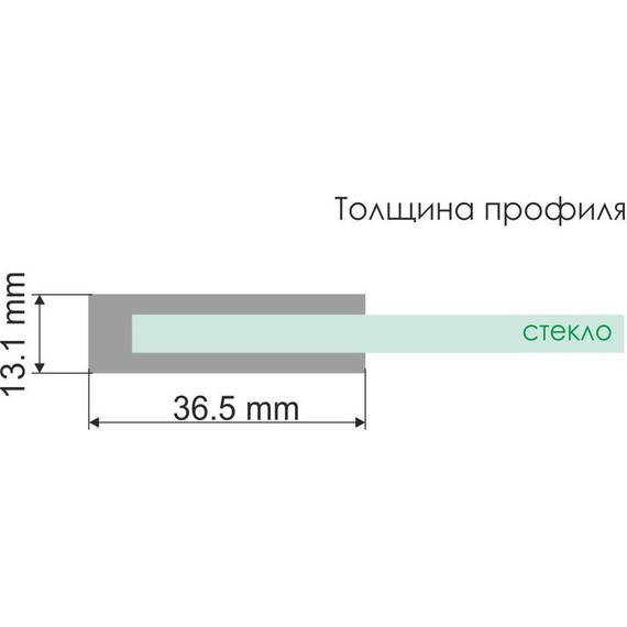 Душевая дверь WasserKraft Vils 100 см 56R12 (стекло 6/8 мм), хром/прозрачное - фото 10