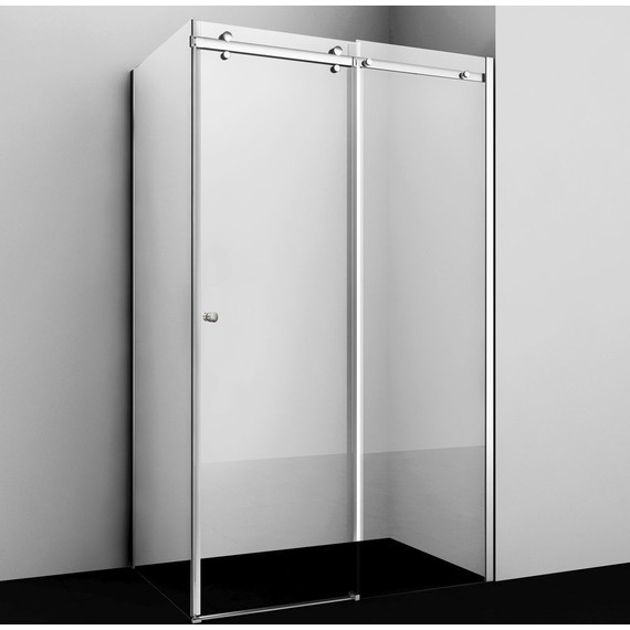 Душевое ограждение WasserKraft Vils 100x90 см 56R22 (стекло 6/8 мм), хром/прозрачное - фото 