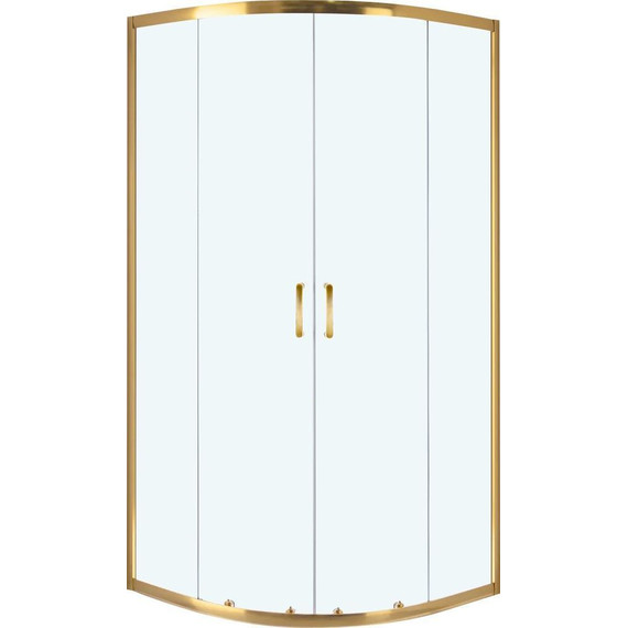 Душевое ограждение Niagara Nova 100x100 см NG-6407-08, золото/прозрачное - фото 2