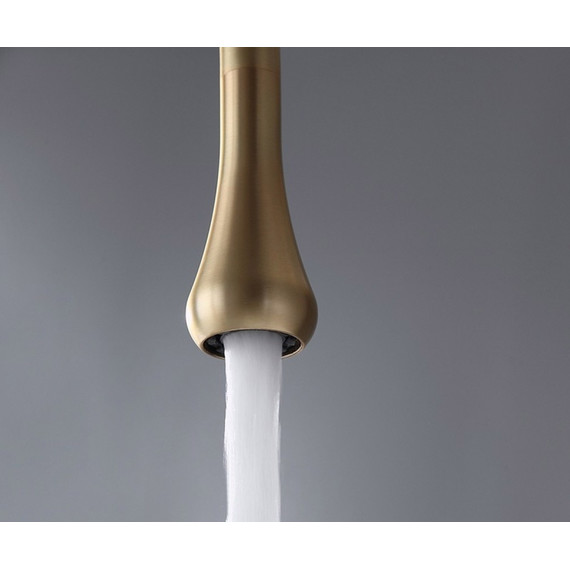 Смеситель для раковины высокий Bronze de Luxe Scandi 9015BR, бронза, Цвет производителя: бронза - фото 6