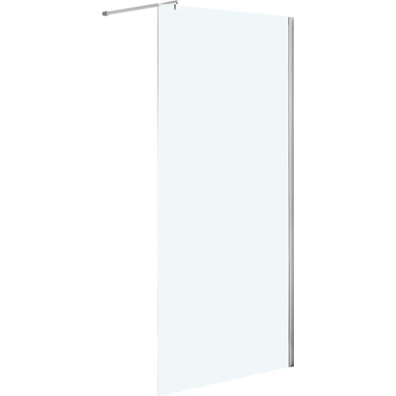 Душевая перегородка Niagara Nova 70 см NG-663-70 с кронштейном, хром/прозрачное - фото 2