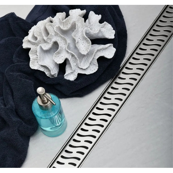 Трап Veconi N Harmony 95 см V950HN, хром глянцевый, Цвет производителя: хром глянцевый, Размер трапа: 950 - фото 5