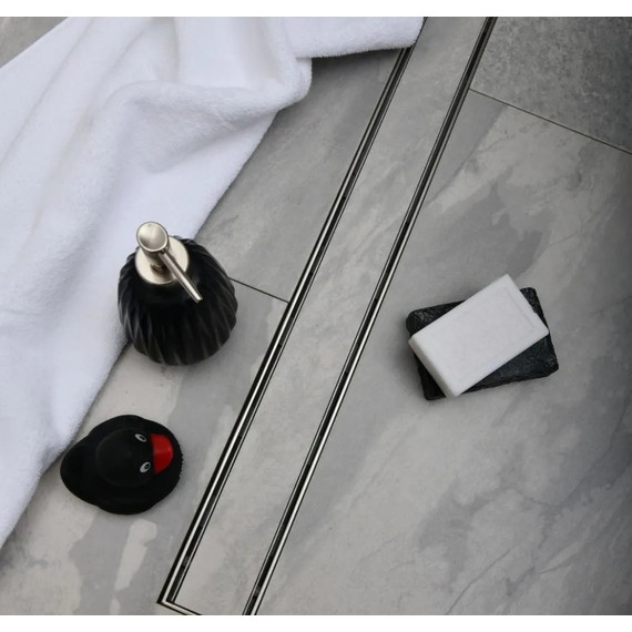 Трап Veconi N Klasik/Floor 85 см V850KN, хром глянцевый, Цвет производителя: хром глянцевый, Размер трапа: 850 - фото 6