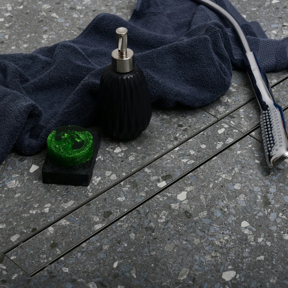 Трап Veconi Klasik/Floor 95 см V950K, хром глянцевый (под плитку), Цвет производителя: хром глянцевый, Размер трапа: 950 - фото 2