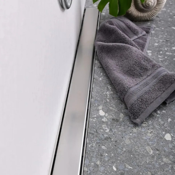 Трап Veconi Klasik/Floor 45 см V450K, хром глянцевый (под плитку) - фото 3