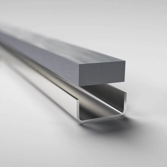 Трап Veconi Slim-line 50 см V500SL, хром глянцевый - фото 3