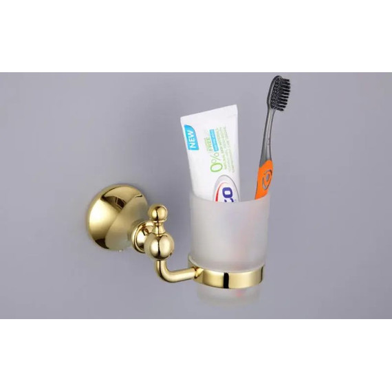Стакан для зубных щеток Gappo G1406, цвет золото - фото 2