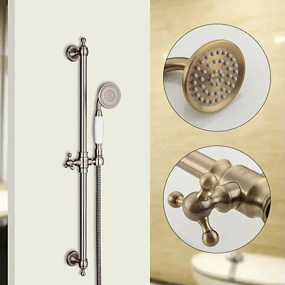 Душевой гарнитур Gappo G8016-4, бронза - фото 3