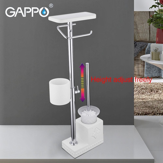 Стойка с держателем и ёршиком Gappo G902-1 - фото 8