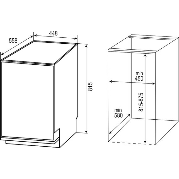 Встраиваемая посудомоечная машина Zigmund & Shtain DW 301.4 - фото 4
