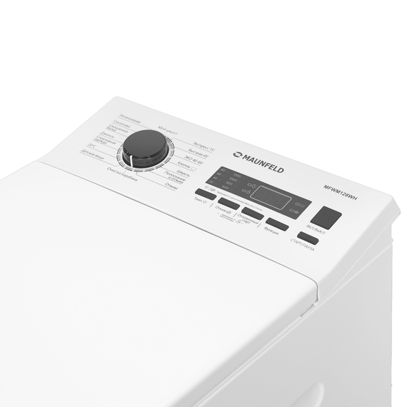Стиральная машина с вертикальной загрузкой Maunfeld MFWM128WH - фото 9