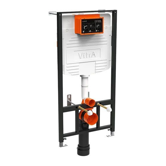 Инсталляция с подвесным безободковым унитазом Vitra S40 L-Box 9005B003-7211 - фото 4