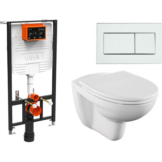 Инсталляция с подвесным унитазом Vitra Normus L-Box 9773B003-7206 - фото 