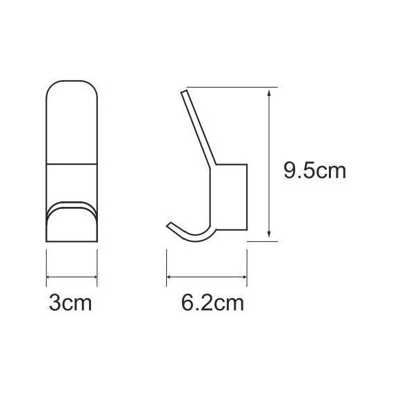 Крючок WasserKraft Leine K-5023 - фото 3