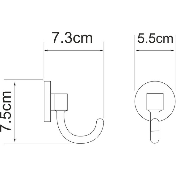 Крючок WasserKraft Rhein K-6223 - фото 3