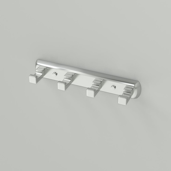 Набор крючков WasserKraft Rhin K-8774, цвет никель - фото 2