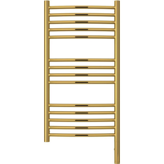 Полотенцесушитель электрический Сунержа Богема 3.0 П14 800x400 мм (выгнутая перемычка) 03-5803-8040 R, золото - фото 2