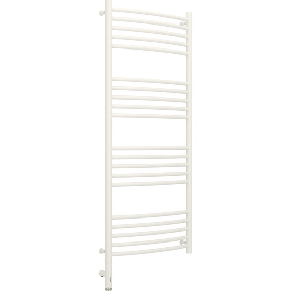 Полотенцесушитель электрический Сунержа Богема 3.0 П20 1200x500 мм (выгнутая перемычка) 30-5802-1250 L, белый матовый - фото 