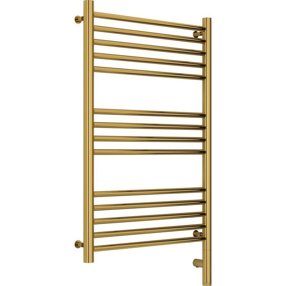 Полотенцесушитель электрический Сунержа Богема 3.0 П14 800x500 мм (прямая перемычка) 03-5805-8050 R, золото - фото 