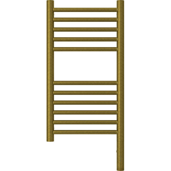 Полотенцесушитель электрический Сунержа Богема 3.0 П11 600x300 мм (прямая перемычка) 05-5805-6030 R, состаренная бронза - фото 2