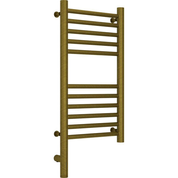 Полотенцесушитель электрический Сунержа Богема 3.0 П11 600x300 мм (прямая перемычка) 05-5804-6030 L, состаренная бронза - фото 