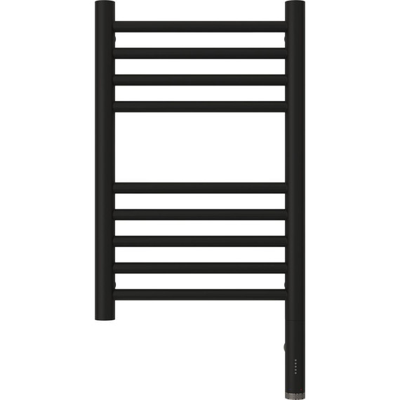 Полотенцесушитель электрический Сунержа Богема 3.0 П9 500x300 мм (прямая перемычка) 31-5805-5030 R, чёрный матовый - фото 2