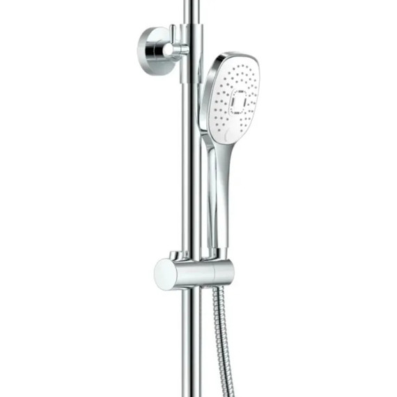 Душевая стойка Haiba HB24505-8, белый/хром - фото 5