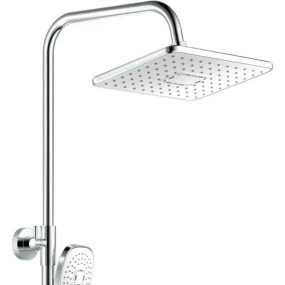 Душевая стойка Haiba HB24505-8, белый/хром - фото 6