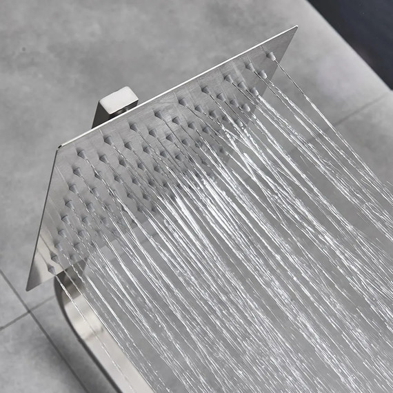 Душевая стойка Haiba HB24803, нержавеющая сталь - фото 4