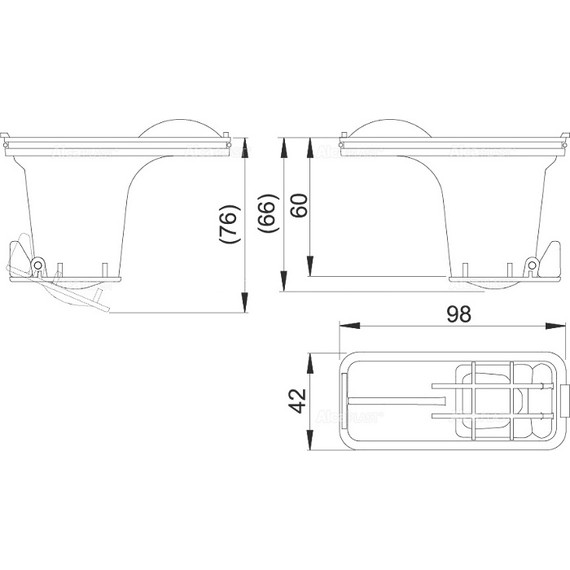 Комплект комбинированных гидрозатворов Alcadrain P095 - фото 2