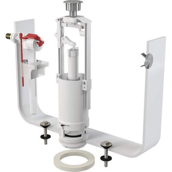 Выпускной комплект Alcadrain SA2000K 3/8" CHROM - фото 