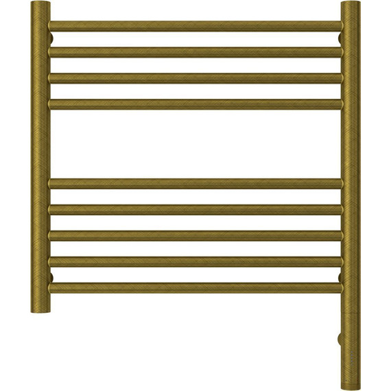 Полотенцесушитель электрический Сунержа Богема 3.0 П9 500x500 мм (прямая перемычка) 05-5805-5050 R, состаренная бронза - фото 2