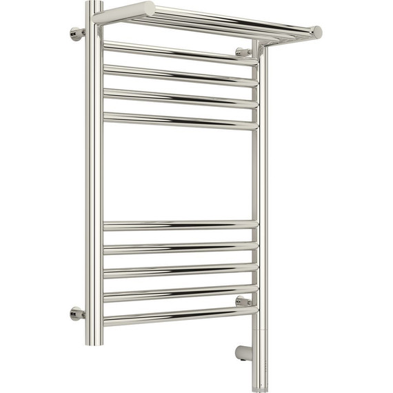 Полотенцесушитель электрический Сунержа Богема с полкой 3.0 П10 600x400 мм (прямая перемычка) 00-5807-6040 R - фото 