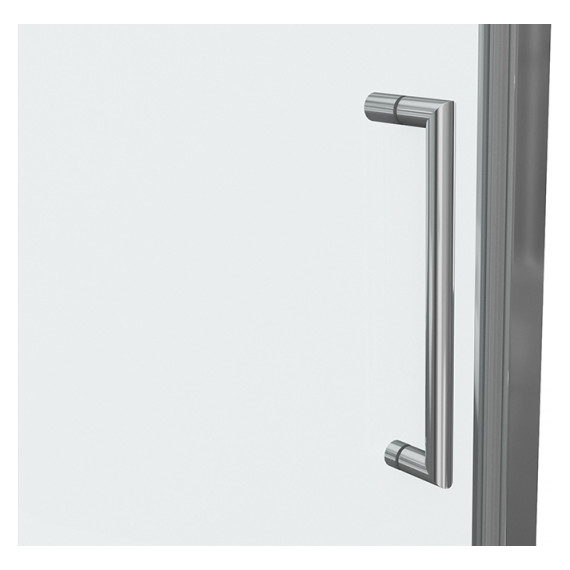 Душевая дверь Bravat Line 100 см, BD100.4111A, хром/прозрачное - фото 3