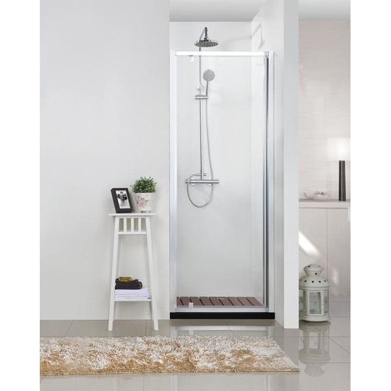 Душевая дверь Bravat Line 100 см, BD100.4111A, хром/прозрачное - фото 4