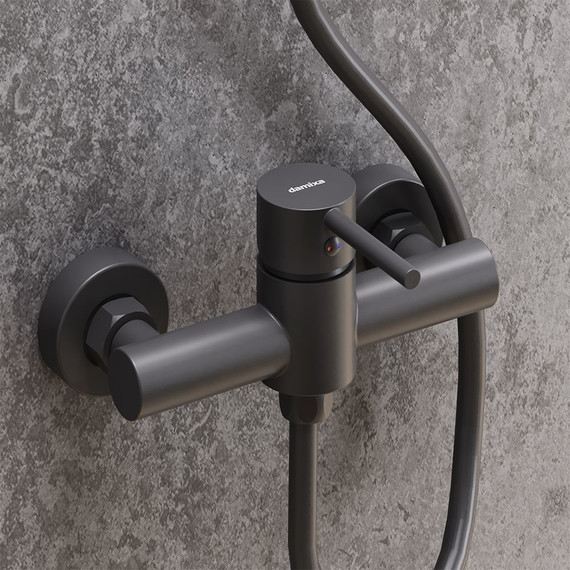 Смеситель для душа Damixa Scandinavian Pure 362000300, черный, Цвет производителя: чёрный - фото 3