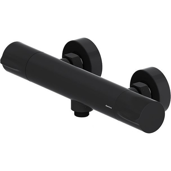 Смеситель для душа с термостатом Damixa Scandinavian Pure 366000300, черный, Цвет производителя: чёрный - фото 