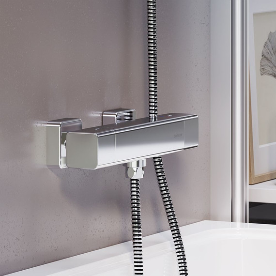 Смеситель для душа с термостатом Damixa Gala 536000000, Цвет производителя: хром - фото 2