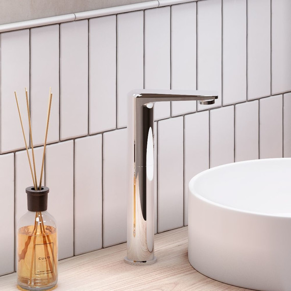 Смеситель для раковины высокий сенсорный Damixa Jupiter 770280000, Цвет производителя: хром - фото 2