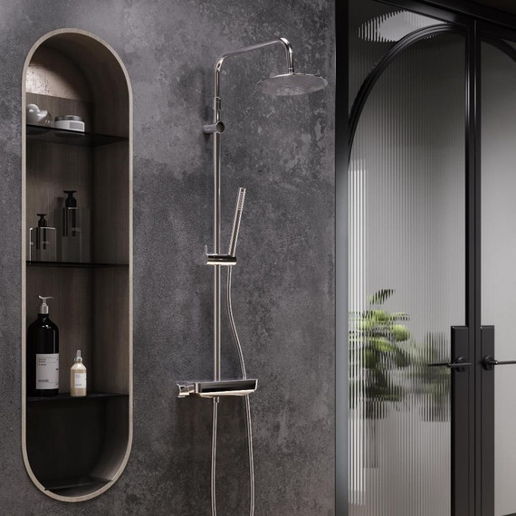 Душевая стойка с термостатом Damixa Scandinavian Pure 936750000 - фото 2