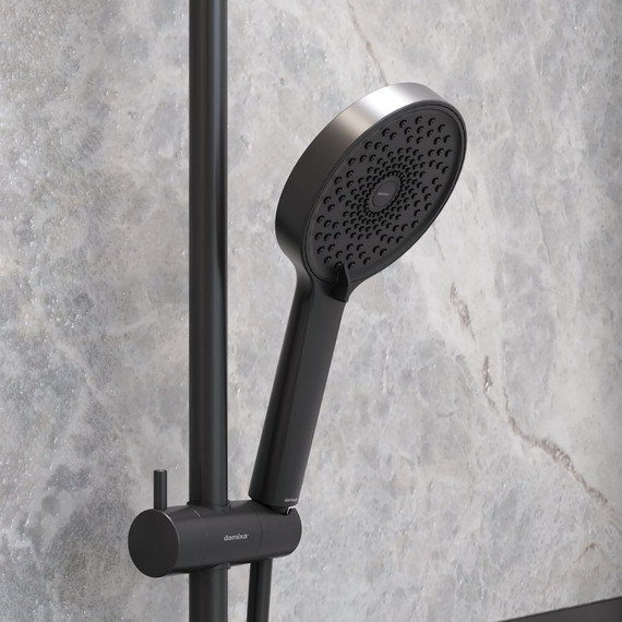 Душевая стойка Damixa Apollo 947730300, черный - фото 5