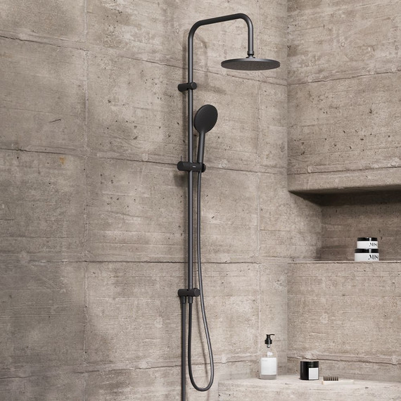 Душевая стойка Damixa Jupiter 977000300, черный - фото 2