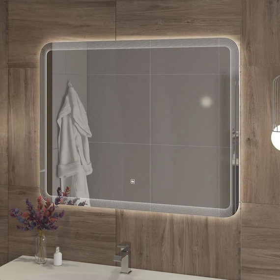 Зеркало Cezares Duet Led 110 см CZR-SPC-DUET-1100-800-LED-TCH - фото 3