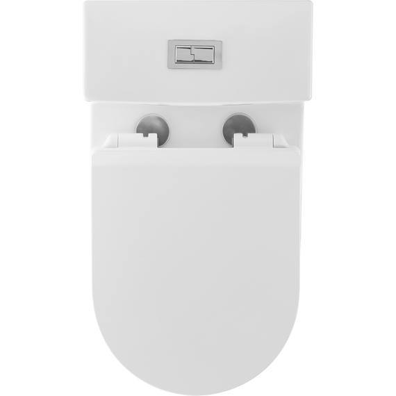 Унитаз-моноблок Sole Twin с тонкой крышкой микролифт - фото 4