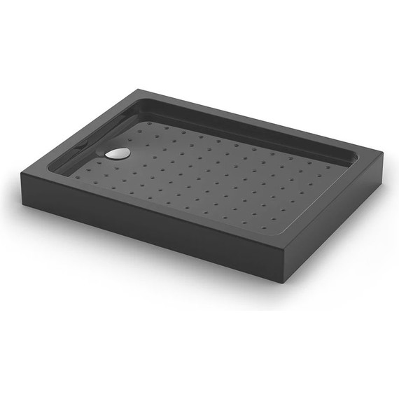 Поддон Veconi Tezeo 120x80 см TZ54B-12080-C5, черный - фото 